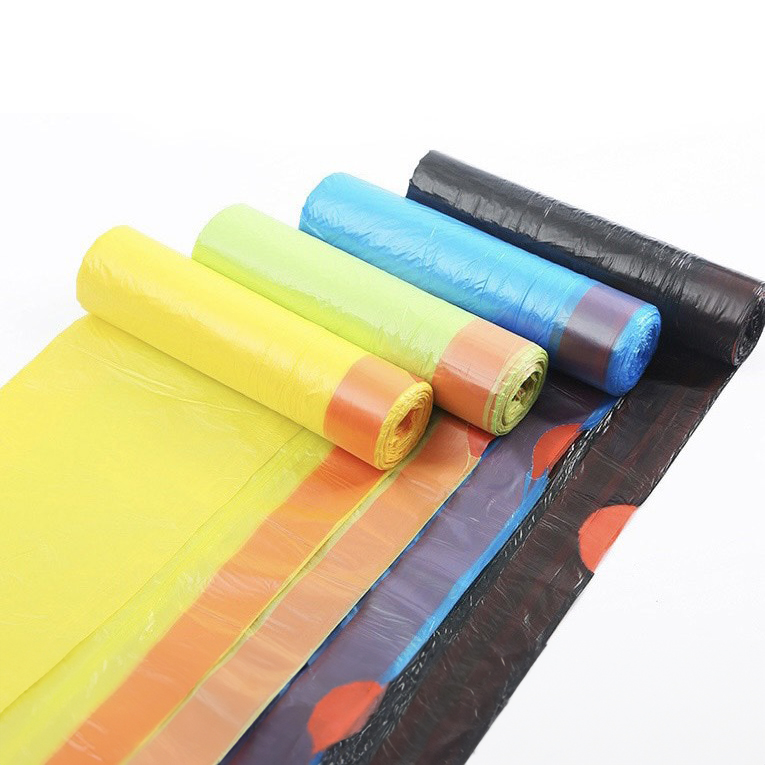 Eco Plastic Drawstring Trash Bags